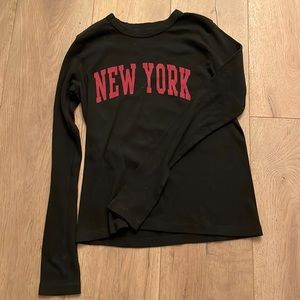 Brandy Melville New York long sleeve.